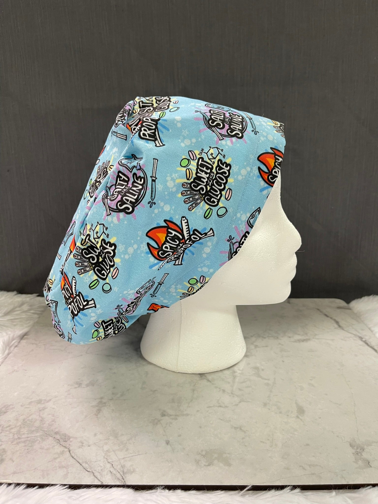 Sweet, Salty, & Spicey-Euro Style Scrub Cap