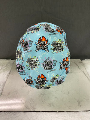 Sweet, Salty, & Spicey-Euro Style Scrub Cap