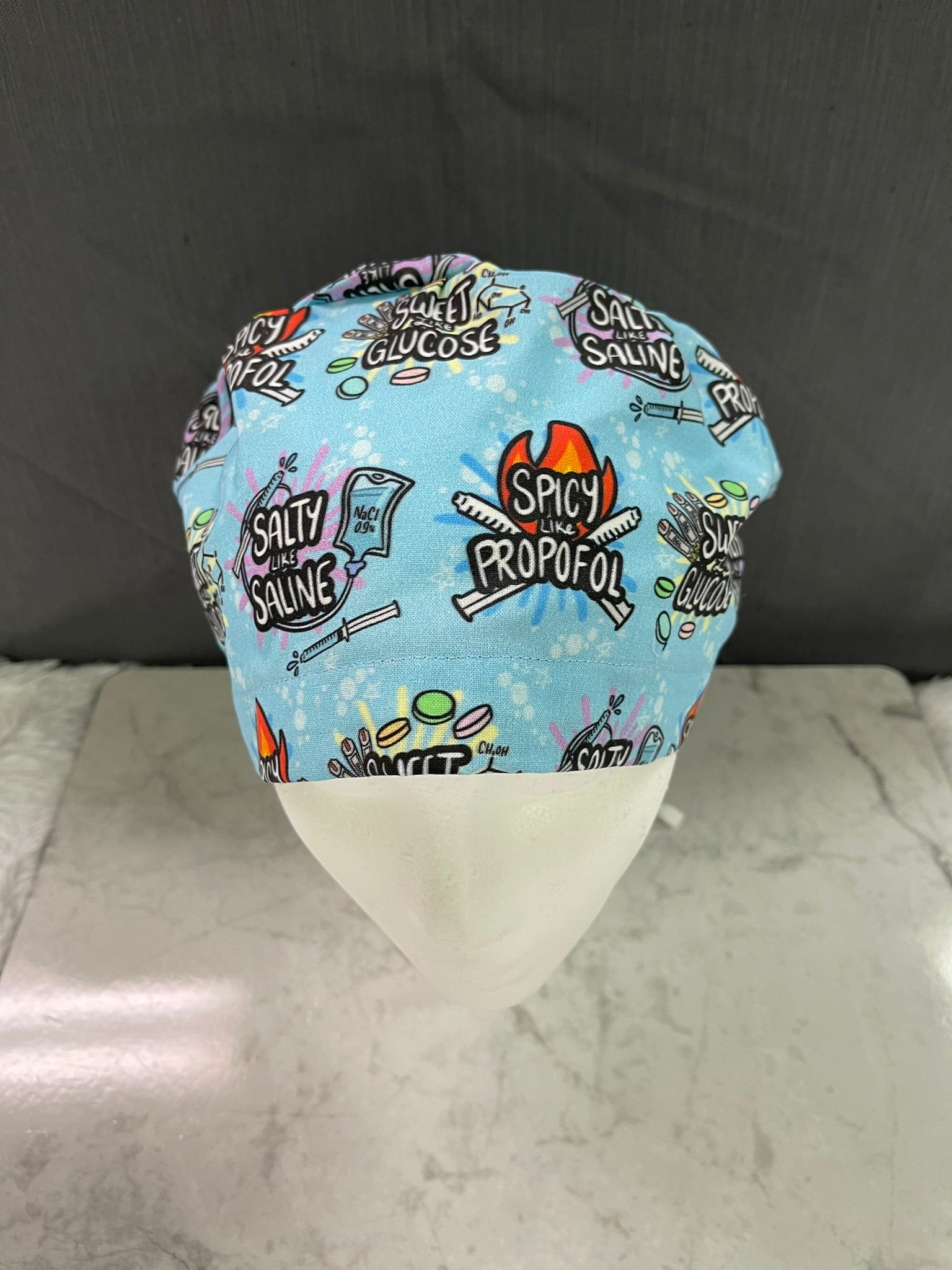 Sweet, Salty, & Spicey-Euro Style Scrub Cap