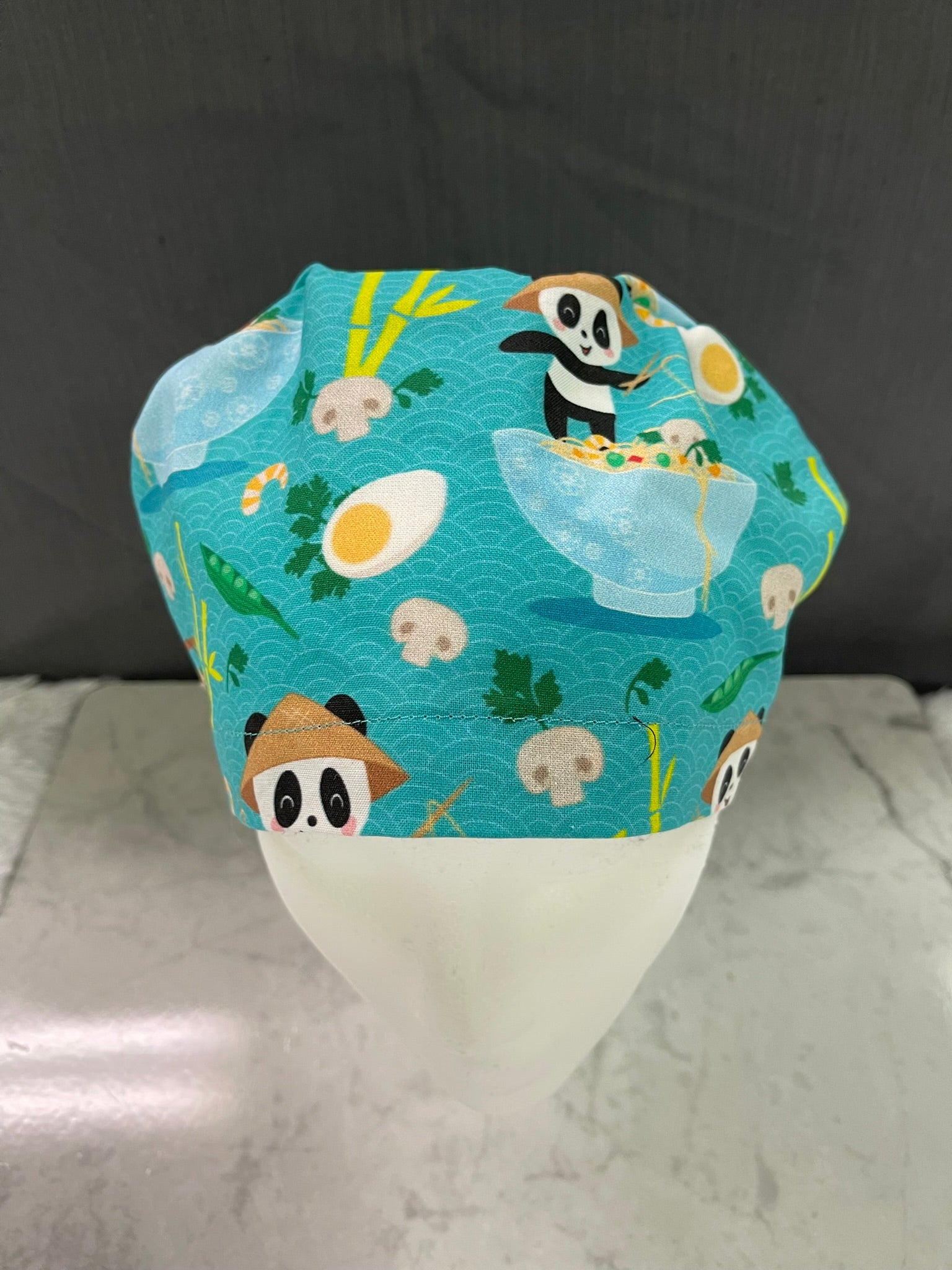 Kung Fu Noodle Panda-Euro Style Scrub Cap
