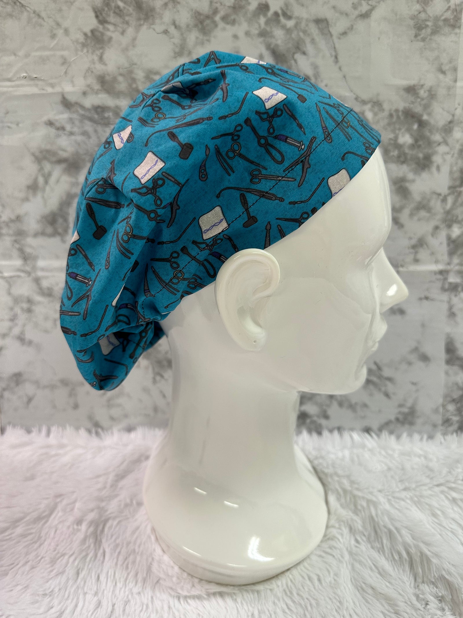 Surgery Instruments-Euro Style Scrub Cap