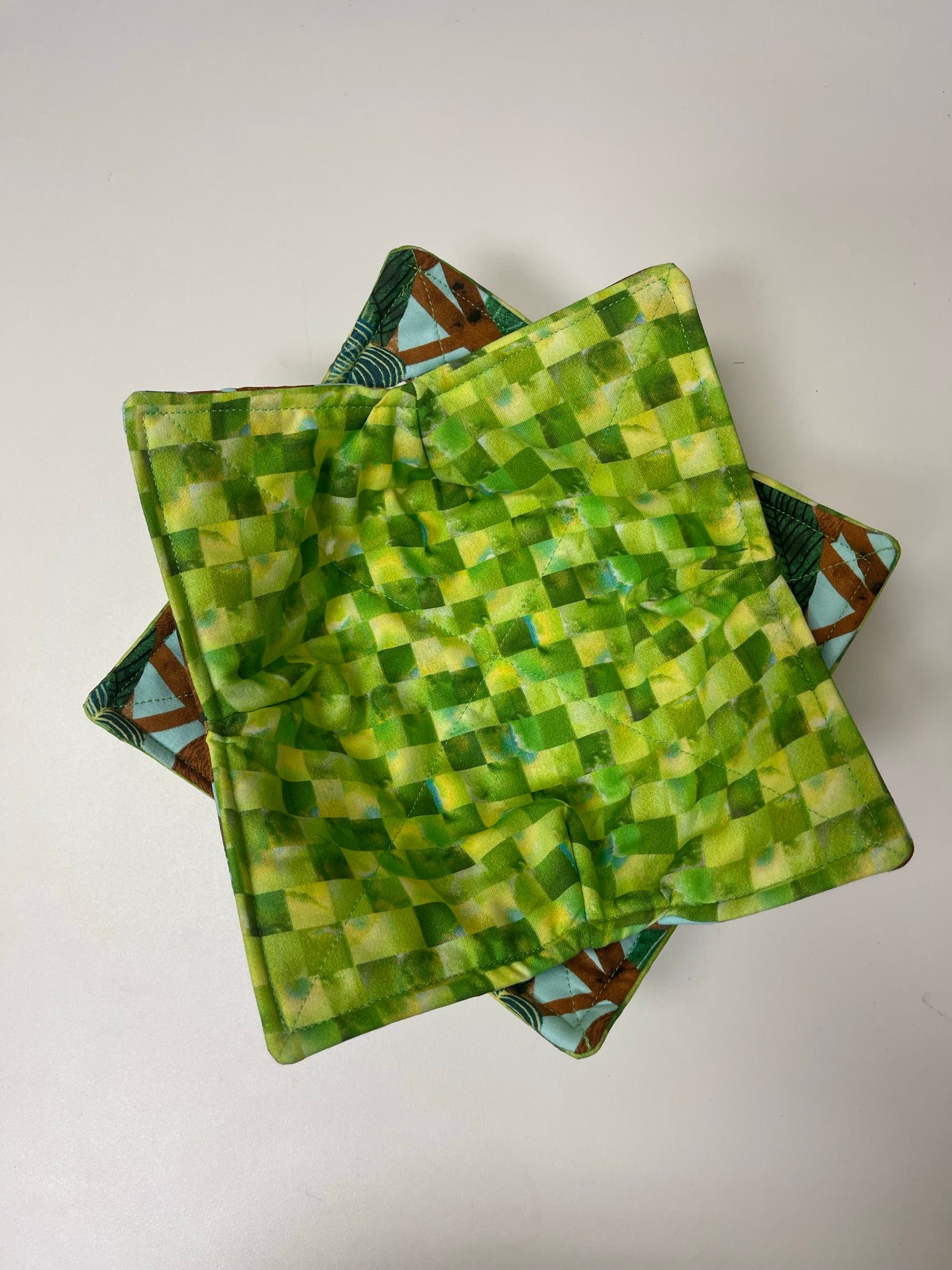 Bowl Cozy-Sloth & Bright Green