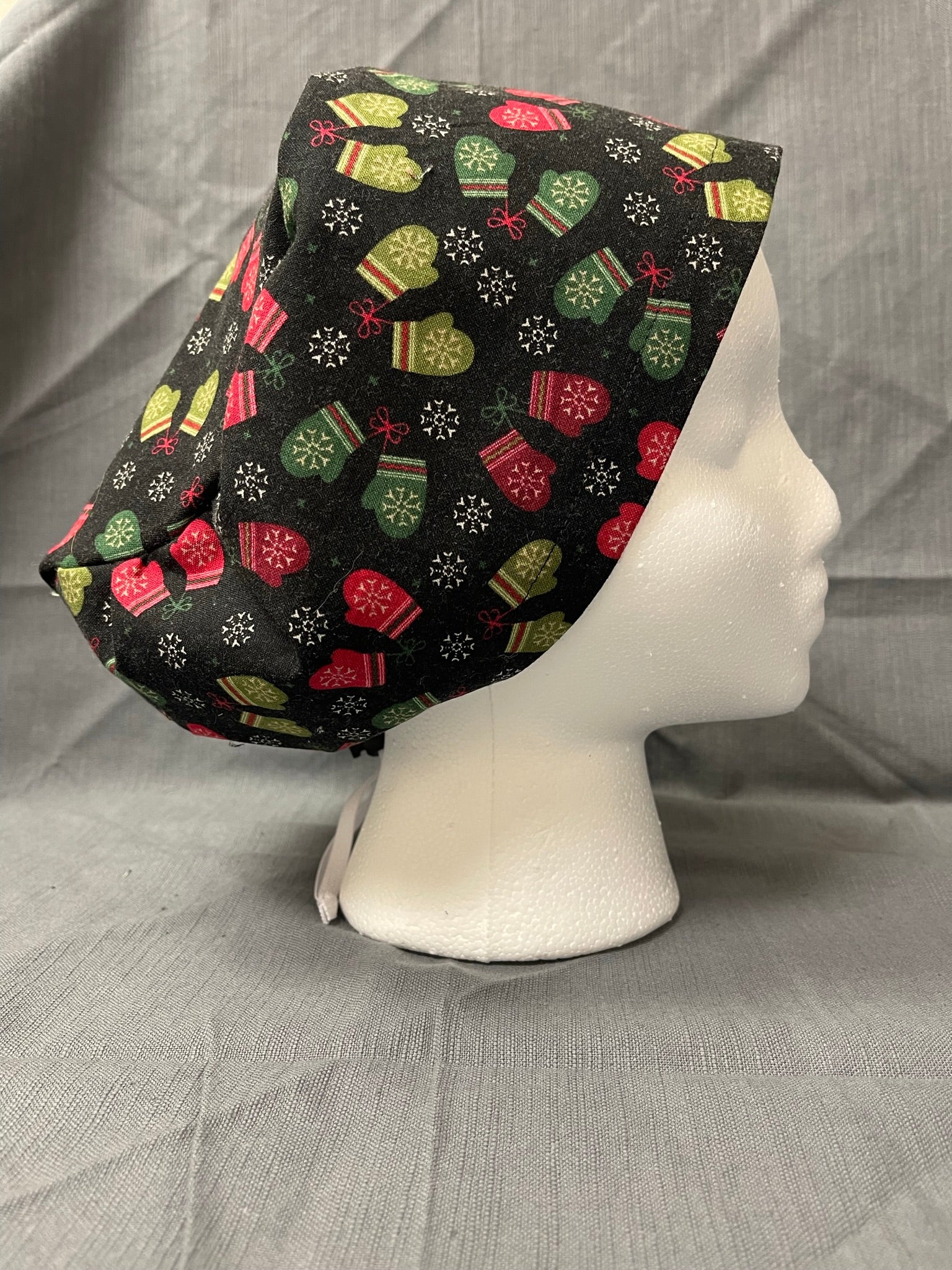 Mitten Time-Euro style scrub cap