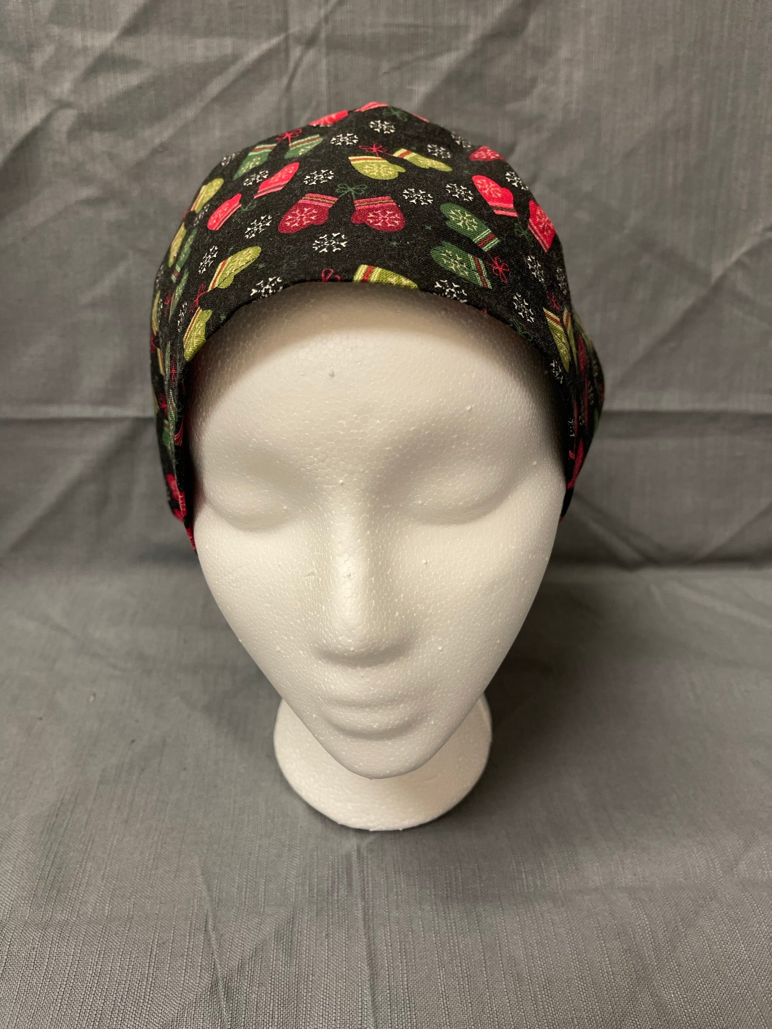 Mitten Time-Euro style scrub cap