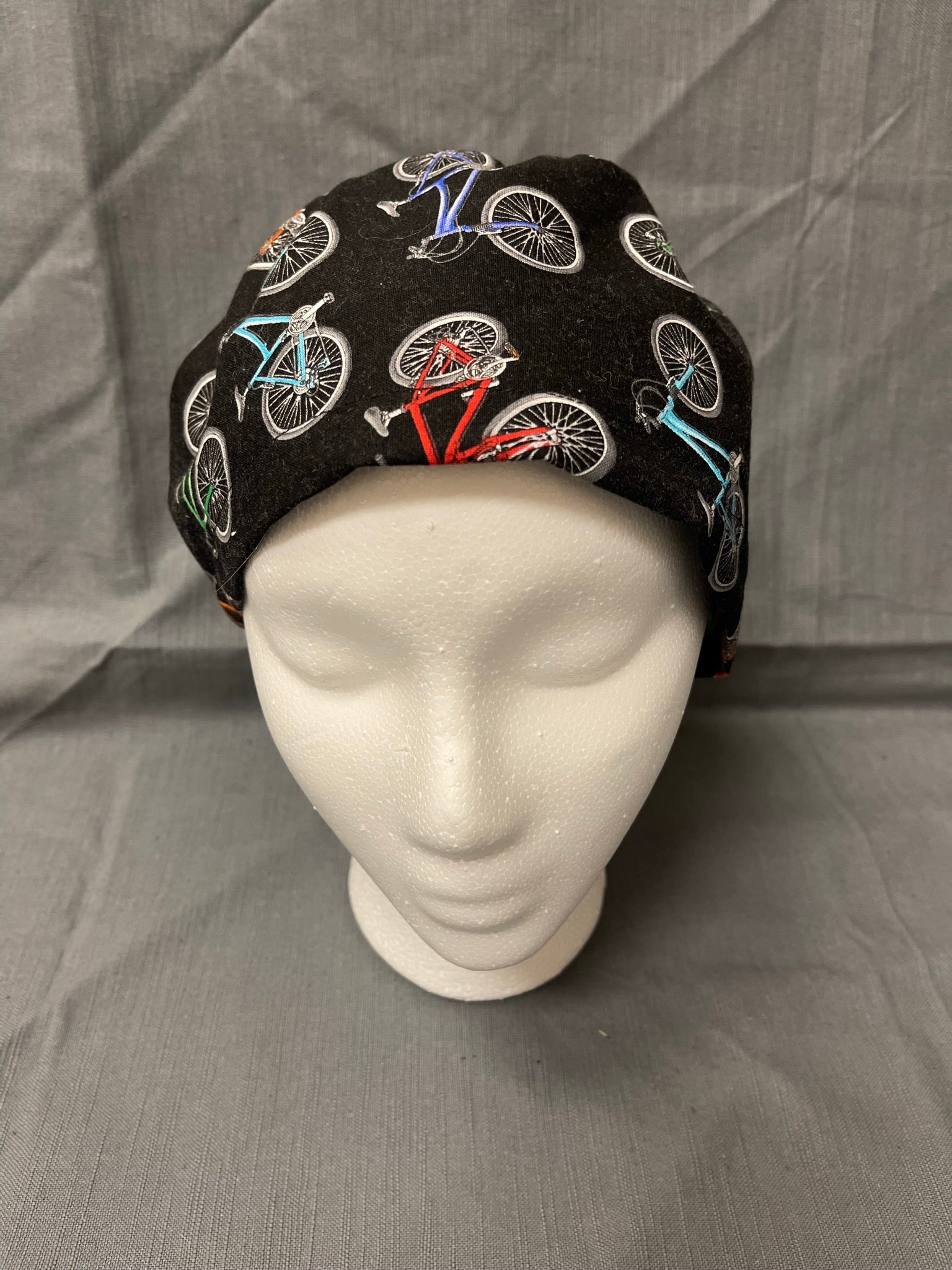 Colorful Bicycles-Euro style scrub cap