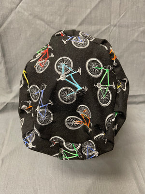 Colorful Bicycles-Euro style scrub cap