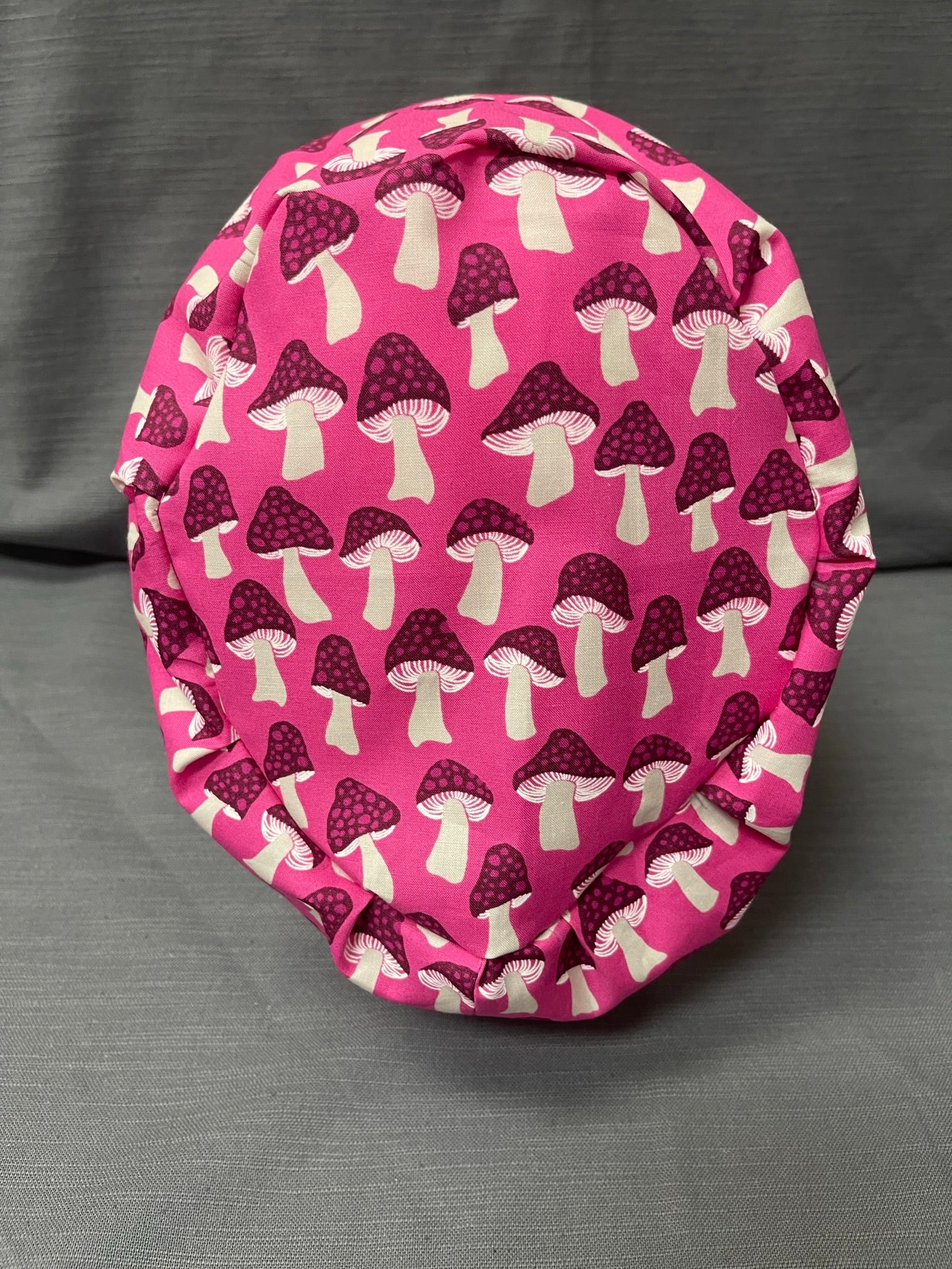 Pink Mushroom of the Day-Euro style scrub cap